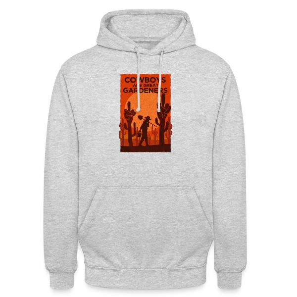 Jardinier du Far West sur Sweat-shirt à capuche unisexe