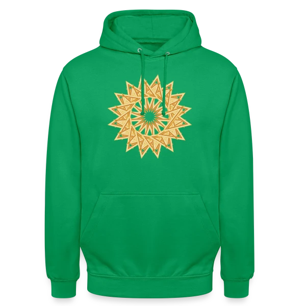 Étoile Dorée Exceptionnelle pour Noël sur Sweat-shirt à capuche unisexe