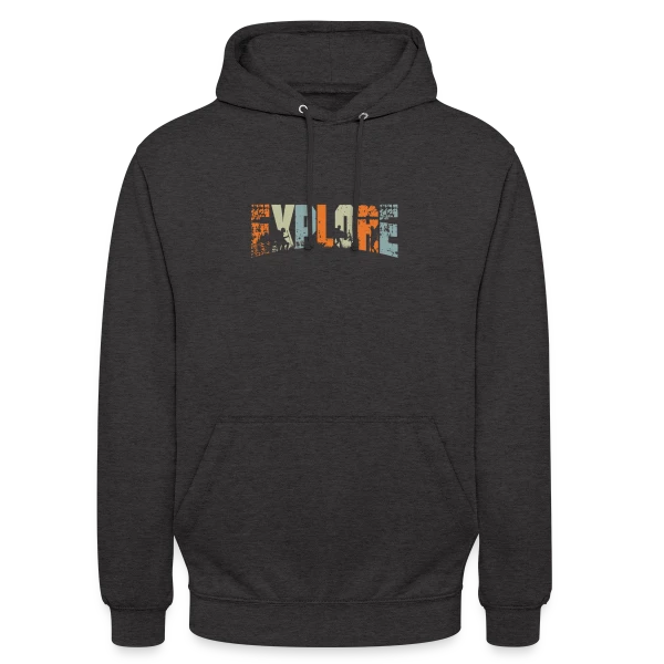 Esprit Aventure Rétro sur Sweat-shirt à capuche unisexe