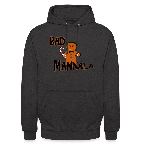 Mannala Alsacien Humour : Brioche de Noël sur Sweat-shirt à capuche unisexe