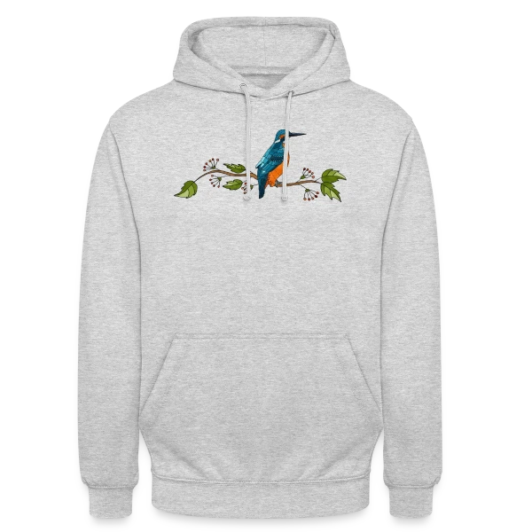Oiseau Majestueux sur Sweat-shirt à capuche unisexe