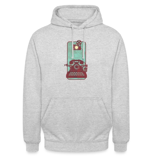 L'Évolution du Smartphone sur Sweat-shirt à capuche unisexe