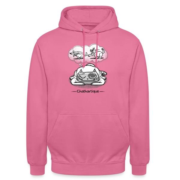 Un rêve Chathartique sur Sweat-shirt à capuche unisexe