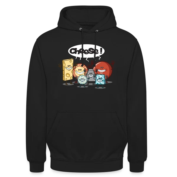 Le Fromage vous Fait Sourire ! sur Sweat-shirt à capuche unisexe