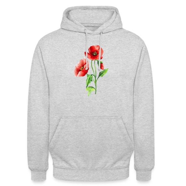 Jardin Fleuri Intemporel sur Sweat-shirt à capuche unisexe