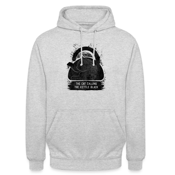 L'Ironie du Chat sur Sweat-shirt à capuche unisexe