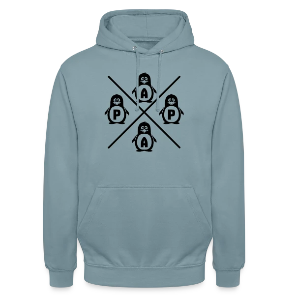 Papa Pingouin Adorable sur Sweat-shirt à capuche unisexe
