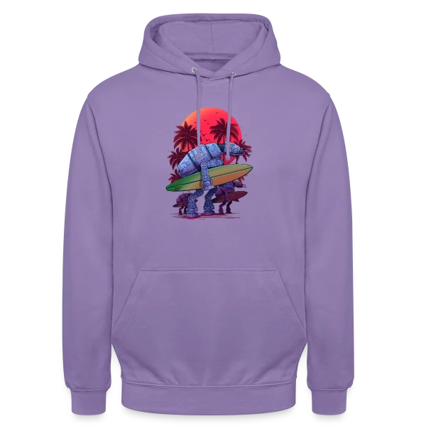 L'Été Galactique des AT-AT sur Sweat-shirt à capuche unisexe