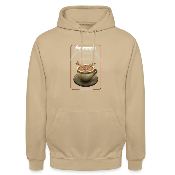 Café d'Abord ! sur Sweat-shirt à capuche unisexe