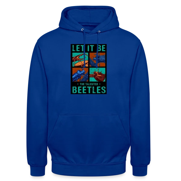 The Beetles : Insectes Musiciens Rock sur Sweat-shirt à capuche unisexe