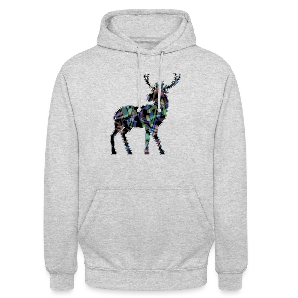 Majestueux Cerf sur Sweat-shirt à capuche unisexe