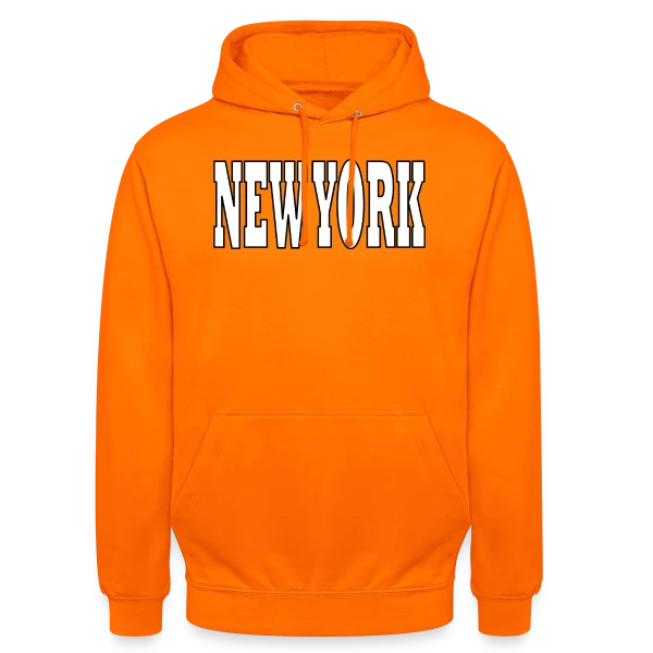 New York Ville Iconique sur Sweat-shirt à capuche unisexe