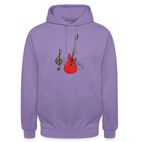 Guitare Passion sur Sweat-shirt à capuche unisexe