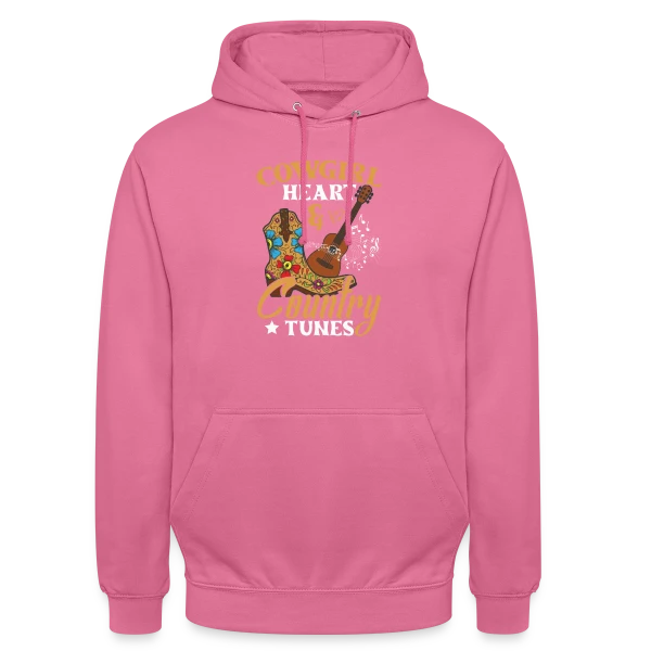 Festival Musique Country & Guitare sur Sweat-shirt à capuche unisexe
