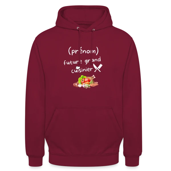 De Cuisine Personnalisé : Pour les Passionnés sur Sweat-shirt à capuche unisexe