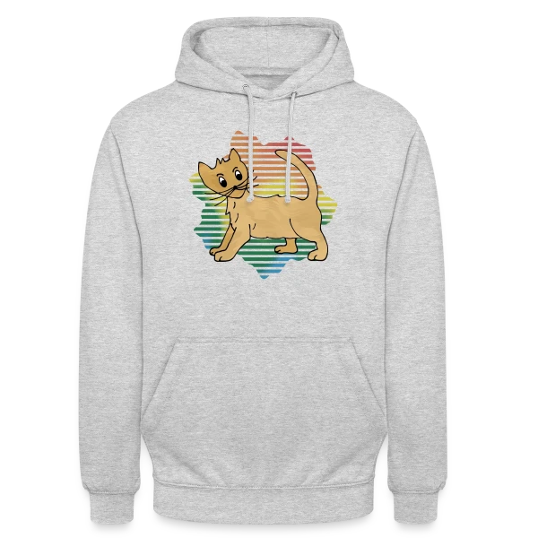 Mon Chat Adoré sur Sweat-shirt à capuche unisexe