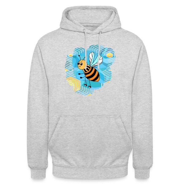 L'Abeille Élégante sur Sweat-shirt à capuche unisexe