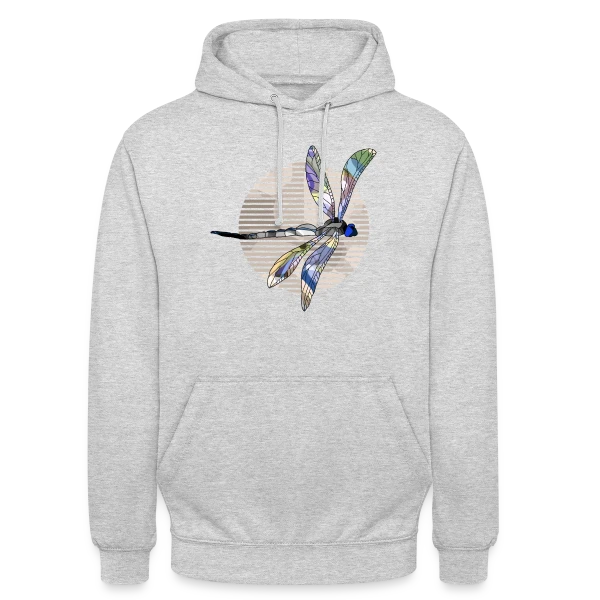 Libellule Enchantée sur Sweat-shirt à capuche unisexe