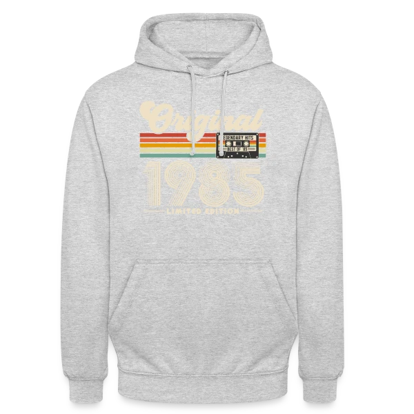 Année Originale 1985 Rétro sur Sweat-shirt à capuche unisexe