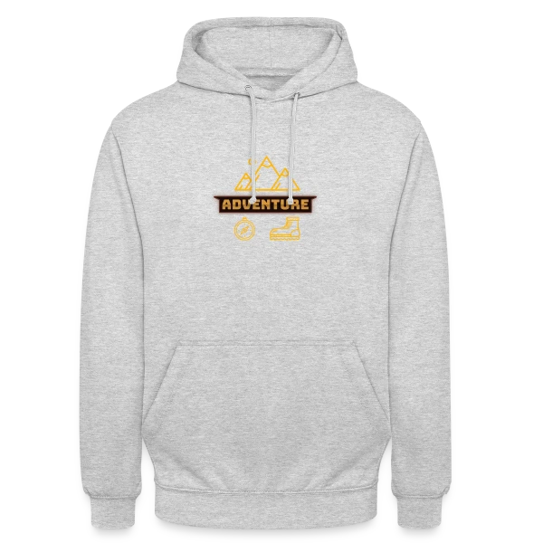 Icônes d'Aventure Montagne sur Sweat-shirt à capuche unisexe