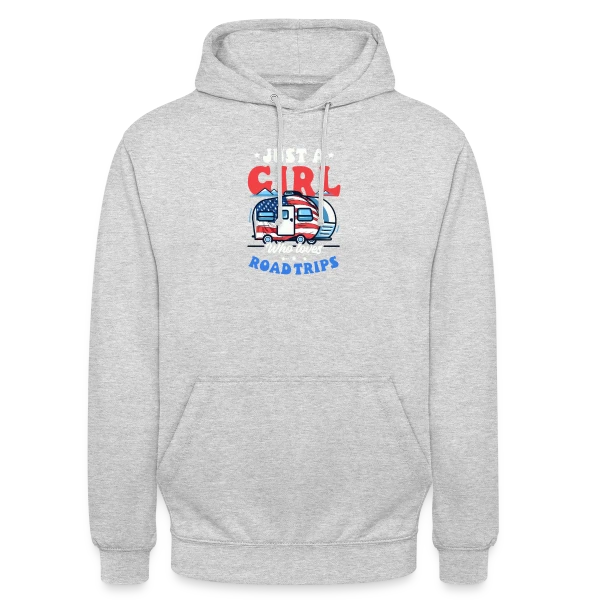 Van Aventure Américaine sur Sweat-shirt à capuche unisexe