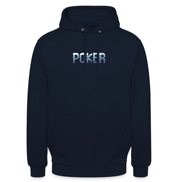 Poker sur Sweat-shirt à capuche unisexe