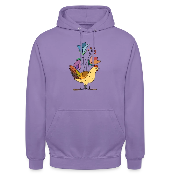 L'Oiseau Majestueux sur Sweat-shirt à capuche unisexe