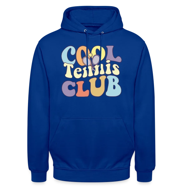 Cool Tennis Club : Coach & Équipe sur Sweat-shirt à capuche unisexe