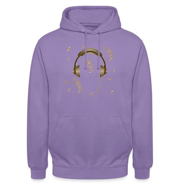 Casque Audio : Rythme & Style sur Sweat-shirt à capuche unisexe