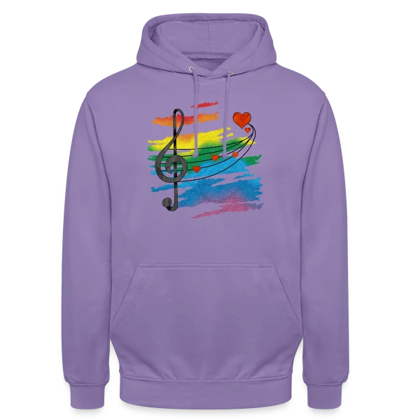 Mélodie Éternelle sur Sweat-shirt à capuche unisexe
