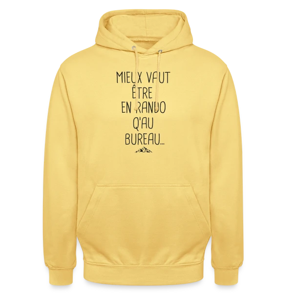 Randonnée Humour: Le Cadeau Idéal pour Randonneurs sur Sweat-shirt à capuche unisexe