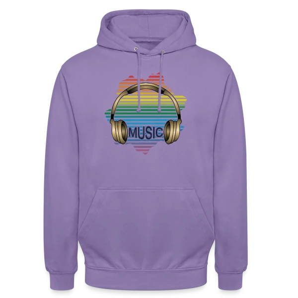 Casque Audio Stylé sur Sweat-shirt à capuche unisexe