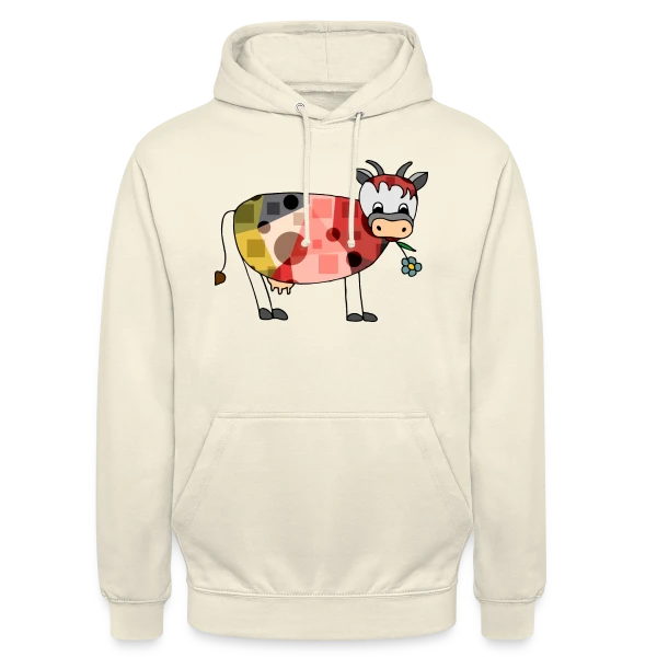 La Vache Rigolote sur Sweat-shirt à capuche unisexe