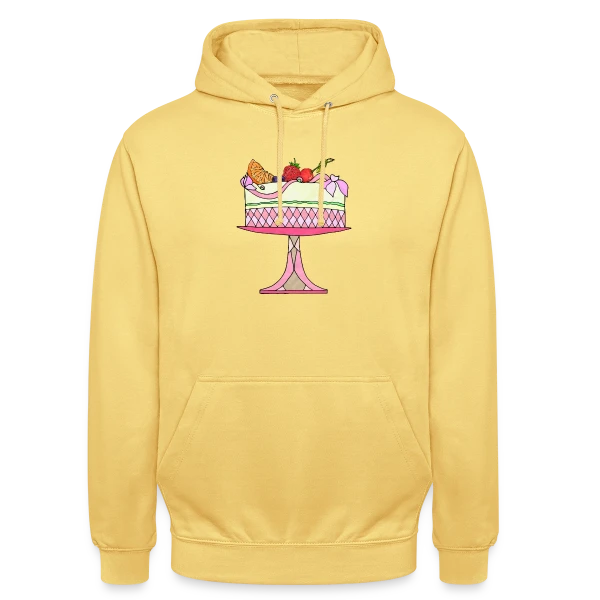 Gâteau d'Anniversaire Célébration sur Sweat-shirt à capuche unisexe