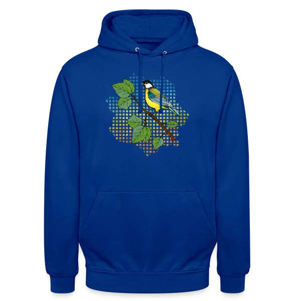 Oiseau Arc-en-Ciel sur Sweat-shirt à capuche unisexe