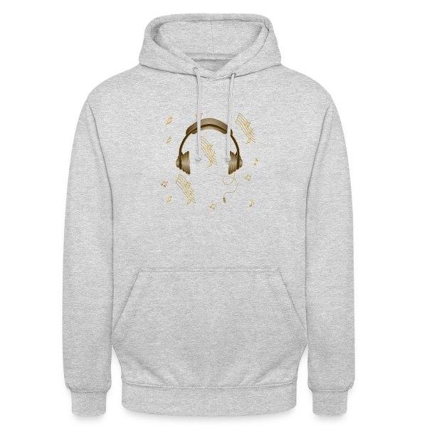 Passion Casque Audio sur Sweat-shirt à capuche unisexe