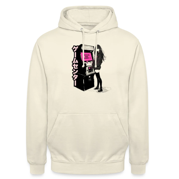 Fille Anime Gaming - En Attente du Joueur 2 sur Sweat-shirt à capuche unisexe
