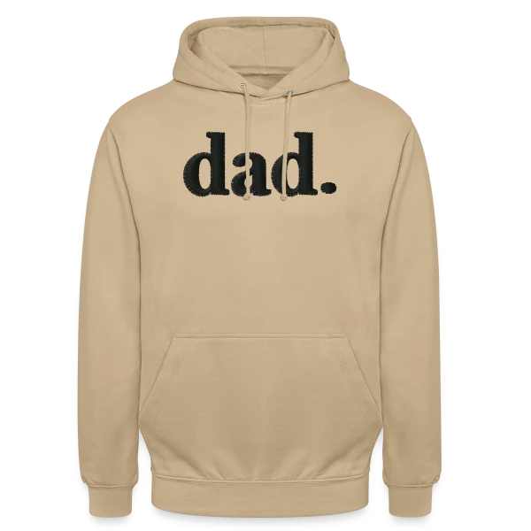 Brodé 'Dad' - Style Élégant et Minimaliste sur Sweat-shirt à capuche unisexe