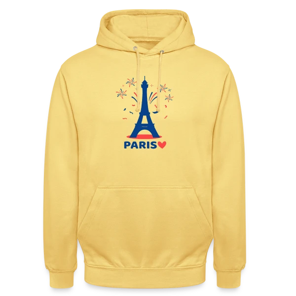 Tour Eiffel Festive Enfants sur Sweat-shirt à capuche unisexe
