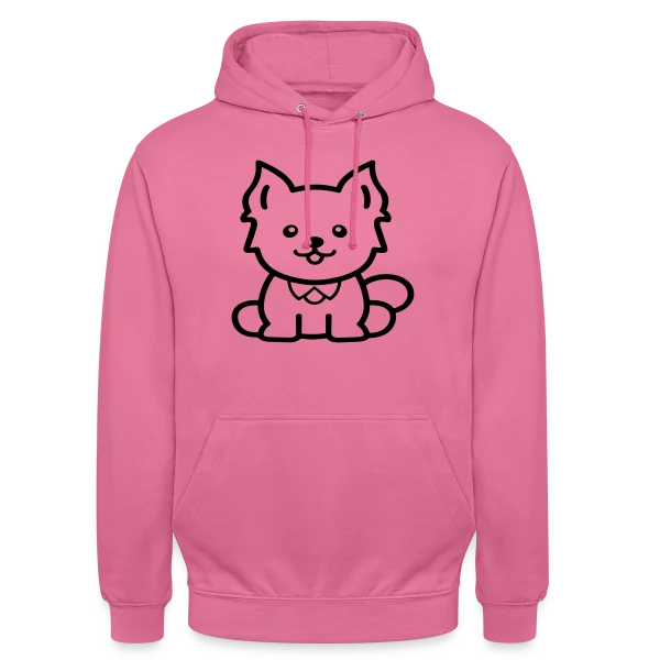 Petit Chien Mignon sur Sweat-shirt à capuche unisexe