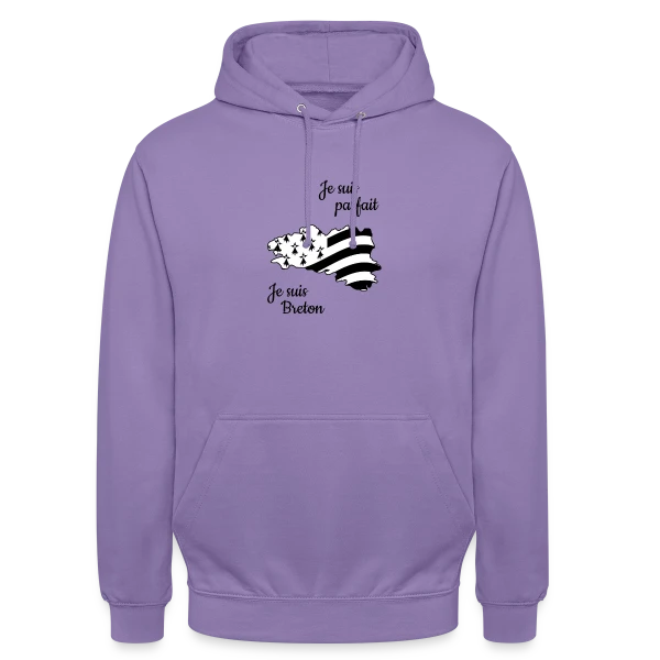 "Je suis Breton, donc parfait !" sur Sweat-shirt à capuche unisexe