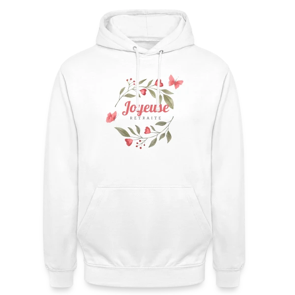 Joyeuse Retraite : L'Humour au Rendez-vous ! sur Sweat-shirt à capuche unisexe