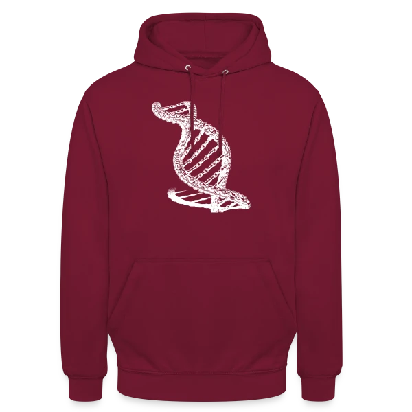 Chaîne ADN Stylisée sur Sweat-shirt à capuche unisexe