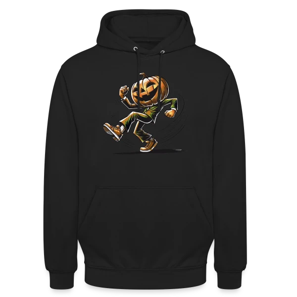 Citrouille Dansante: Humour d'Halloween sur Sweat-shirt à capuche unisexe