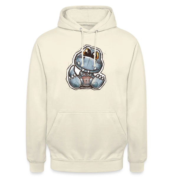 P'tit Dino Mignon sur Sweat-shirt à capuche unisexe