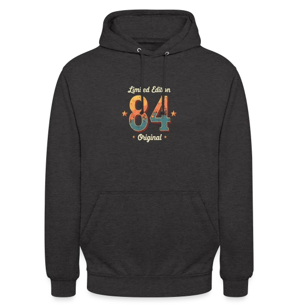 40e Anniversaire Homme Femme - 40 Ans en 1984 sur Sweat-shirt à capuche unisexe