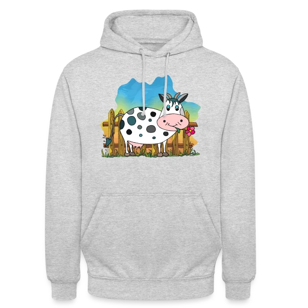 La Vache Rigolote sur Sweat-shirt à capuche unisexe