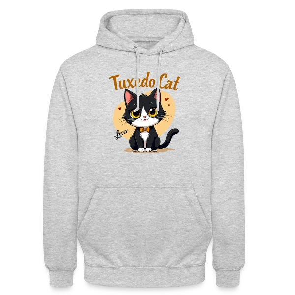 Amoureux du Chat Smoking - Cadeau Idéal sur Sweat-shirt à capuche unisexe