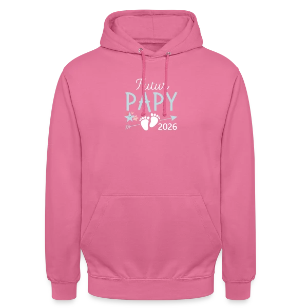 Annonce Grossesse "Futur Papy 2026" - Bientôt Grand-Père sur Sweat-shirt à capuche unisexe