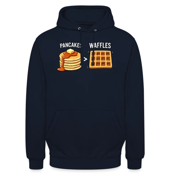 Team Pancakes : La Victoire est Sucrée sur Sweat-shirt à capuche unisexe